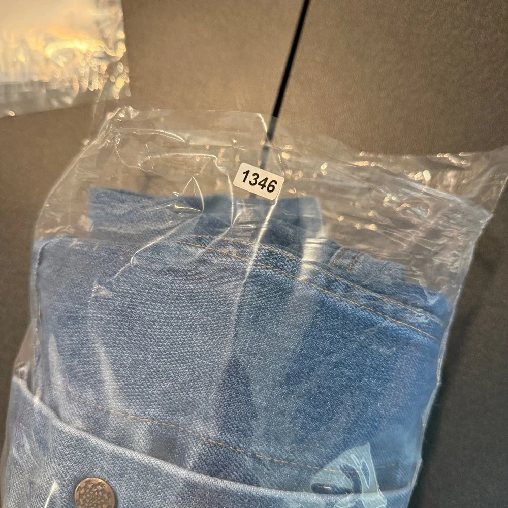 Vintage Big Mac Denim Trucker Jacket Blue Medium Wash Workwear Large